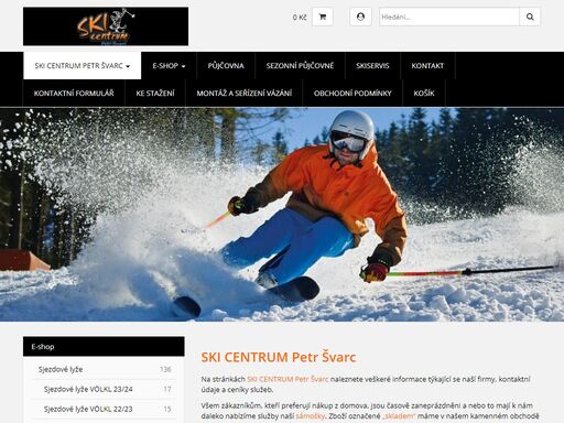 skicentrum petr švarc - lyže, boty,snowboardy,běžky,doplňky, půjčovna,servis, bazarové lyžařské vybavení, celosezonní půjčovné