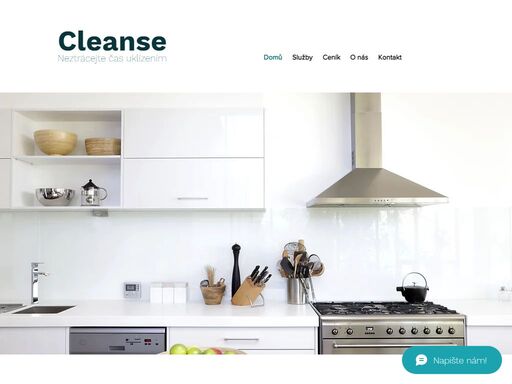 společnost cleanse nabízí profesionální úklid domácností, kanceláří a průmyslových budov.