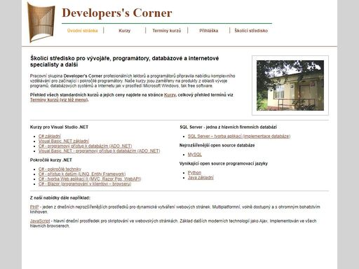 www.developerscorner.cz