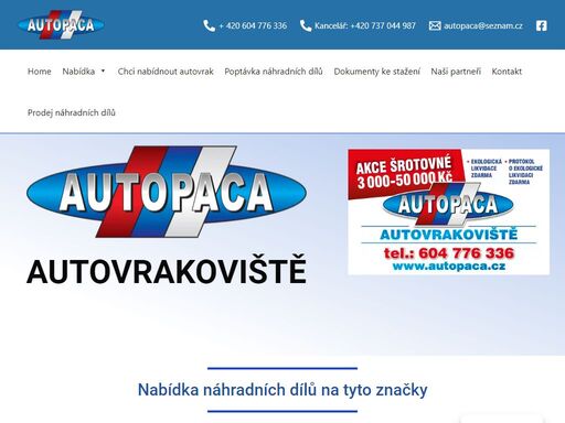 www.autopaca.cz