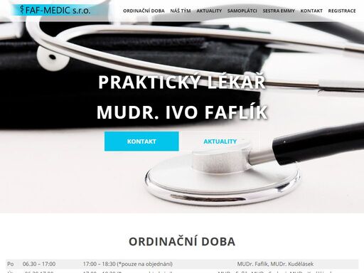 stále registrujeme nové pacienty! praktický lékař z českých budějovic s ordinací na adrese senovážné náměstí 13.