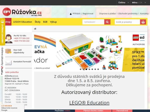 autorizovaný distributor lego® education. od roku 1992 váš dodavatel it a software. ? skladem praha 1 ? školní pomůcky ? výkup ? b2b ? technická podpora.