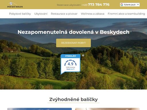 www.hotelpodkycmolem.cz