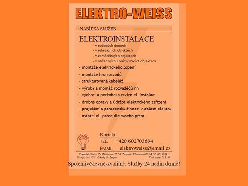 www.elektroweiss.cz