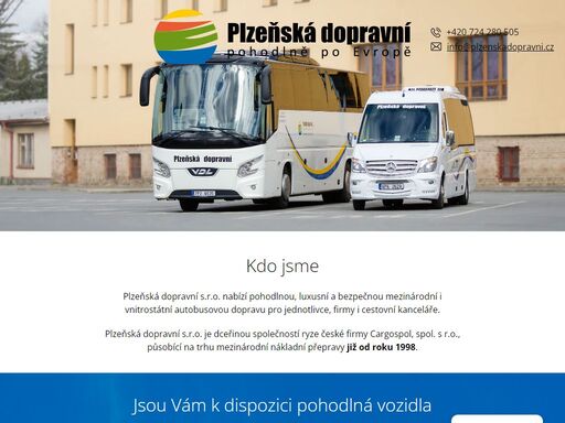 plzeňská dopravní s.r.o. nabízí pronájem autobusu a pohodlnou, bezpečnou mezinárodní i vnitrostátní autobusovou dopravu pro jednotlivce i firmy.