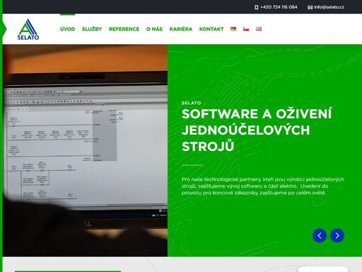 naše společnost už 15 let poskytuje spolehlivé služby, poradenství a servis v oblasti průmyslové automatizace a elektro. specializujeme se na automatizaci výrobních linek a výrobu jednoúčelových strojů.