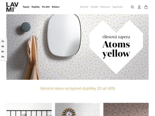 vytváříme autorské designové tapety a doplňky, které dají vašemu domovu styl. 
přejeme si vás inspirovat. inspirovat ke změně.