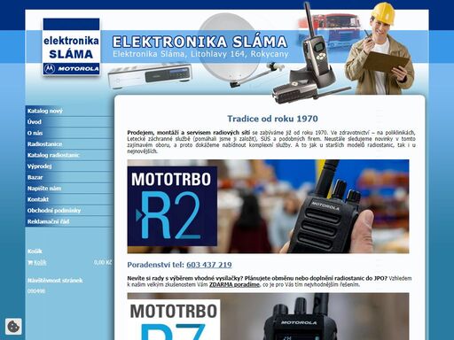 prodej a servis radiostanic a satelitních přijímačů