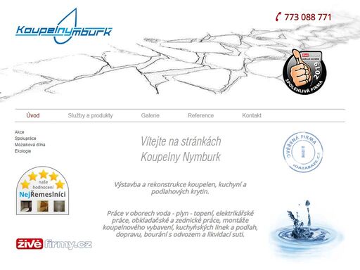 www.koupelnymburk.cz
