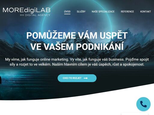 spojte síly s agenturou moredigilab a rozjeďte svůj business ve velkém. pomáháme startupům a firmám s marketingem a tvorbou webových stránek. kontaktujte nás.