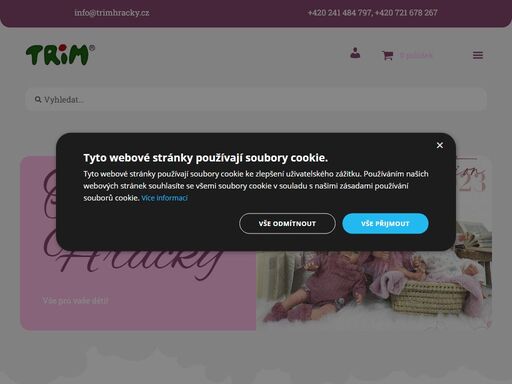 trim hračky - prodej hraček pro panenky a děti