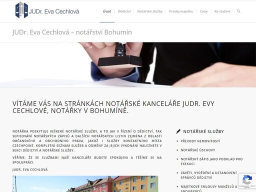 notářství bohumín notářské služby cechlová převody nemovitostí úschovy notářský zápis závěti vyděděnímajetkové smlouvy zástavní smlouvy osvědčování obchodní