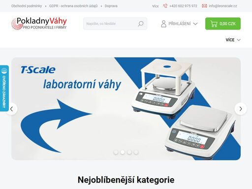 profesionální online obchod s pokladnami eet a váhami ? pokladny eet pro etržby, váhy, vážicí systémy ? otevřeno každý den, sobota a neděle dle telefonické dohody...
