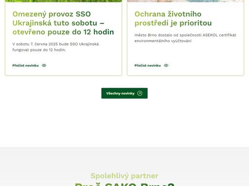 poskytujeme komplexní služby v oblasti odpadového hospodářství pro města, obce, obchodní společnosti, živnostníky a občany.