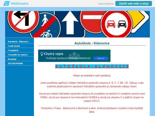 výuka a výcvik v řízení motorových vozidel 