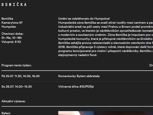 8smička zóna humpolec