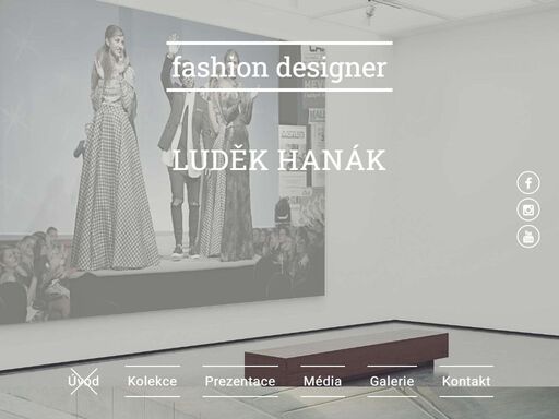 ludek hanak fashion designer mohelnice
