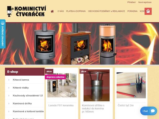 jsme autorizovaní prodejci krbových kamen a krbových vložek zn. romotop, storch, hein,heta, hoxter a dalších.
