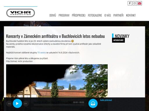 pořádání a produkce koncertů, parties, festivalů. kompletní zajištění firemních a soukromých akcí.