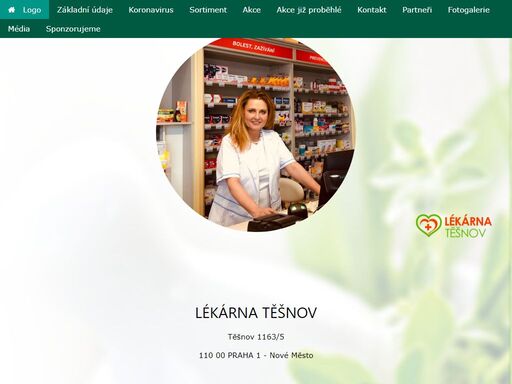 www.lekarnatesnov.cz