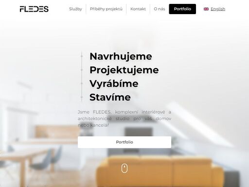 fledes je studio pro interiérový a architektonický design, specializující se na transformace bytových a komerčních prostor s důrazem na detail, funkčnost a estetiku