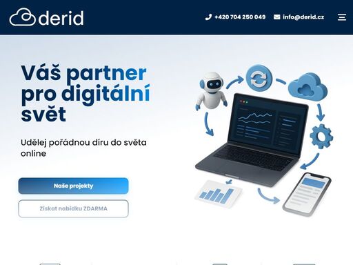 potřebujete moderní web nebo e-shop v okolí uherského hradiště? derid nabízí tvorbu webů, automatizace, seo optimalizaci a grafiku šitou na míru. ozvěte se ještě dnes!