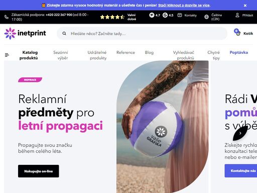 nejširší výběr reklamních předmětů a skutečně udržitelných produktů na jednom místě. služby kreativního grafického studia. spolehlivost, rychlost, transparentnost. showroom v praze, rezervace on-line.