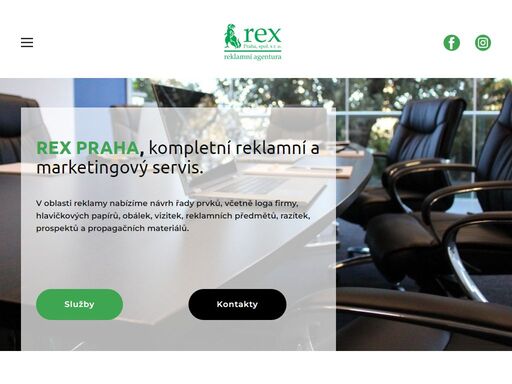 rex praha je vaše jednička pro kompletní reklamní a marketingové služby v praze. nabízíme širokou škálu služeb od pr až po digitální marketing.
