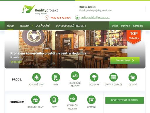 poskytujeme klientům služby z oboru realitní činnost, projekční činnost, odhad cen nemovitostí v okolí břeclavi.