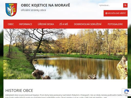 obec kojetice na moravě leží v okresu třebíč v kraji vysočina. v současnosti zde žije okolo 454 obyvatel. nedaleko obce se nachází hrad sádek.