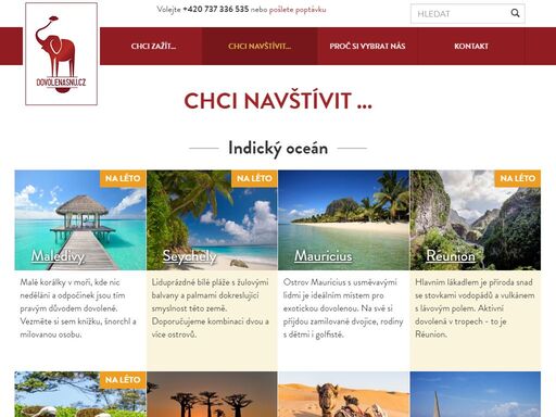 cestovní kancelář dovolená snů vám pomůže naplánovat a vybrat ideální exotickou dovolenou. všechny destinace známe z vlastních cest.