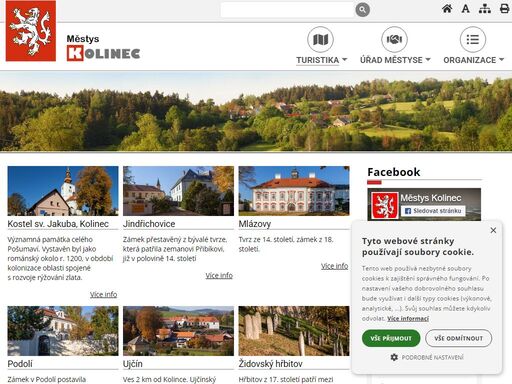 kolinec a okolí - aktuality, historie, sport, turistika, ubytování, webkamery, fotogalerie.