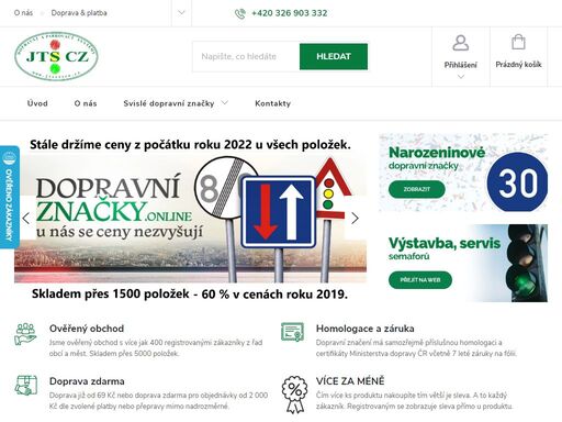 dopravní značky od jts cz | firma jts cz s.r.o. vznikla v roce 2010. v roce 2011 došlo k postupnému převzetí veškerých závazků firmy miloš jansa jež působila v oboru dopravích systémů od roku 1990. dlouholeté zkušenosti v oblasti dopravní techniky a dokonalý systém vzdělávání pracovníků zabezpečuje vysokou kvalitu…