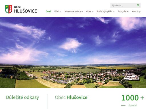oficiální webové stránky obce hlušovice.