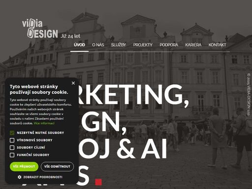 efektivní online marketing od tvorby loga, přes web až po optimalizaci pro vyhledávače.