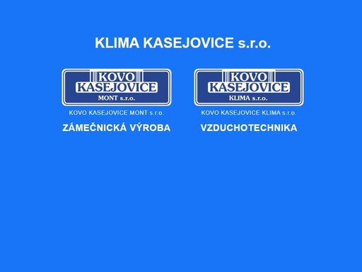zámečnická výroba & vzduchotechnika