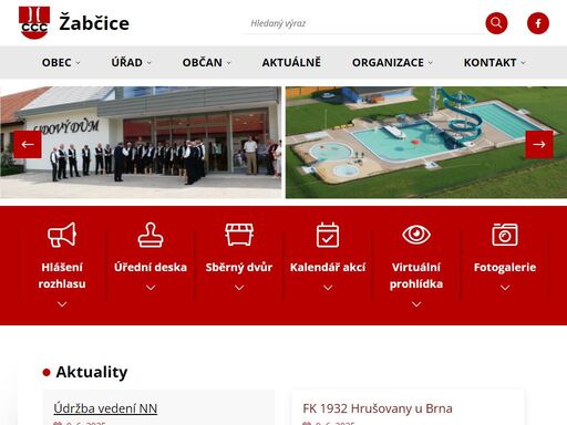 obec žabčice