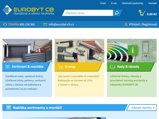 montáž garážové a stínicí techniky, automatických dveří, závor. prodej kovaných polotovarů, pohonů, markýz a kování na výrobu vrat a bran.