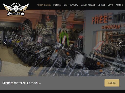 největší dovozce kvalitních motocyklů na moravě! již přes 10 let! slevy pro věrné zákazníky. přilby shark. motohadry 4sr for street racing.