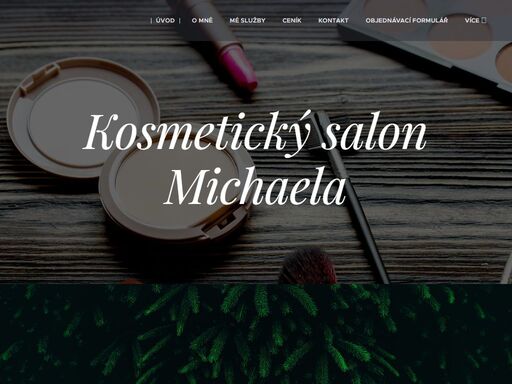 vítejte na webové stránce salonu michaela