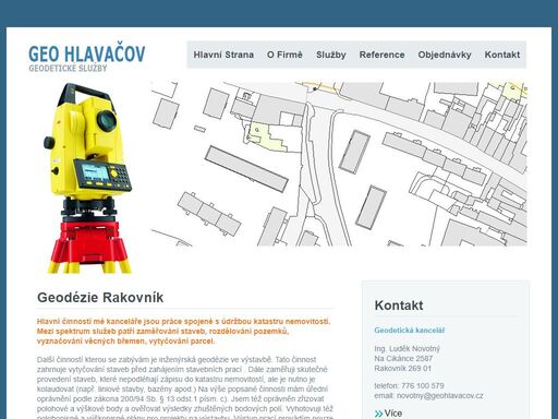 geometrické plány, vytyčování hranic, inženýrská geodézie, souhlasná prohlášení, poradenství a konzultace