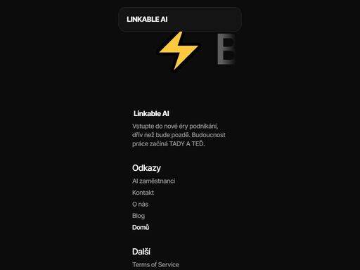 linkable ai | ai řešení šité vám na míru - levněji, efektivněji, rychleji, 24/7