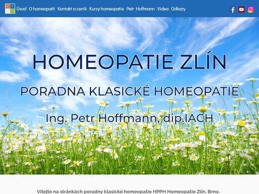poradna klasické homeopatie zlín, brno. homeopatická terapie pod vedením diplomovaného homeopata. nabízíme také kurzy homeopatie.
