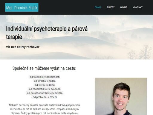 jsem připraven vás vyslechnout a poskytnout rozhovor, který vám pomůže najít vaše zdroje, podpoří vaše naděje, zmírní vaše trápení a posune vás v řešení vašich problémů.