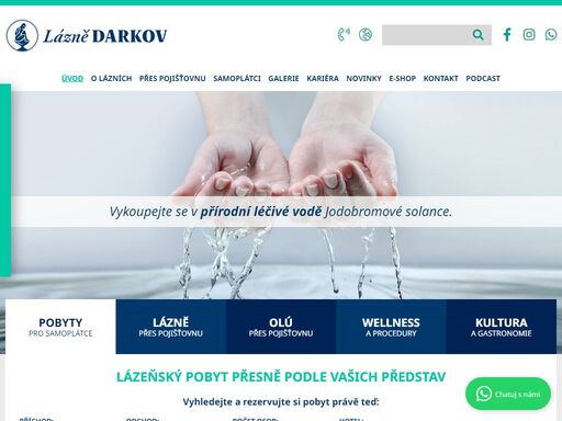 jsme předním lázeňským a rehabilitačním zařízením v české republice a jedny nejstarších jodových lázní v evropě.