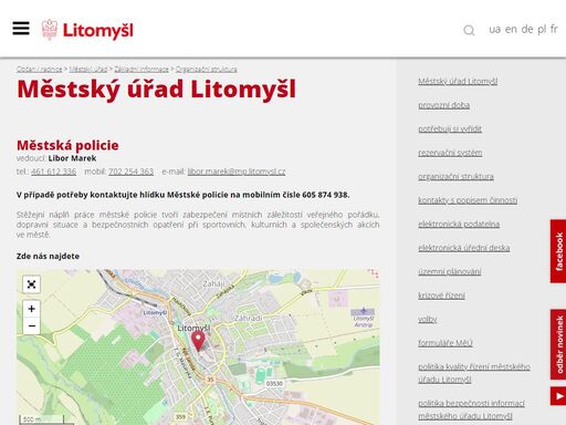 město litomyšl