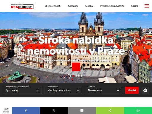 každý den stovky nových nemovitostí, reality. nemovitosti na prodej či pronájem v každém místě. přehledný katalog realit.