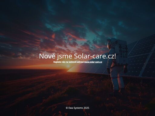 spojujeme přírodu se špičkovou technologií