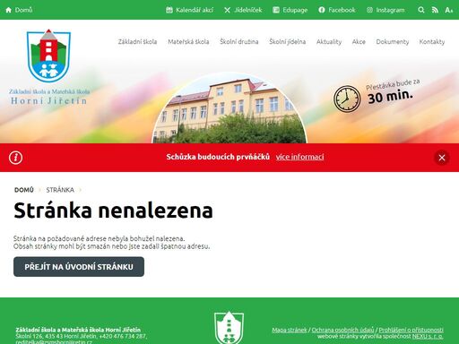 oficiální webové stránky zš a mš v horním jiřetíně. najdete tu aktuální informace a sdělení pro rodiče.
