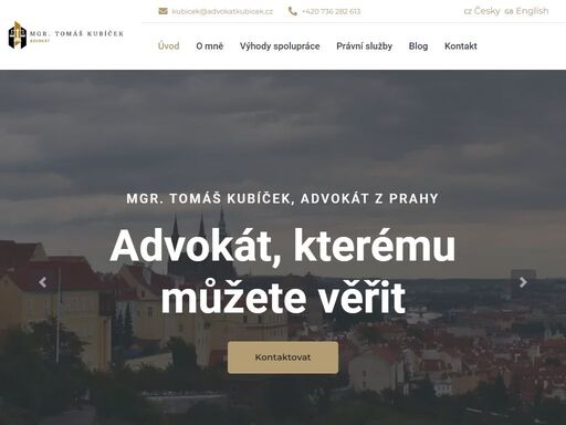 zkušený samostatný advokát z prahy nabízí širokou škálu právních služeb přizpůsobených individuálním potřebám a požadavkům klientů.